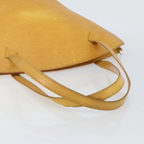 LOUIS VUITTON Epi Saint Jacques Shopping Shoulder Bag Yellow M52269 Auth 142607 - Picture 8 of 16
